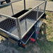 7x4 Box Trailer With 2ft High Cage - FSP Trailers and Parts