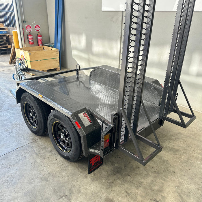 7x4 Scissor Lift Machinery Trailer - FSP Trailers and Parts