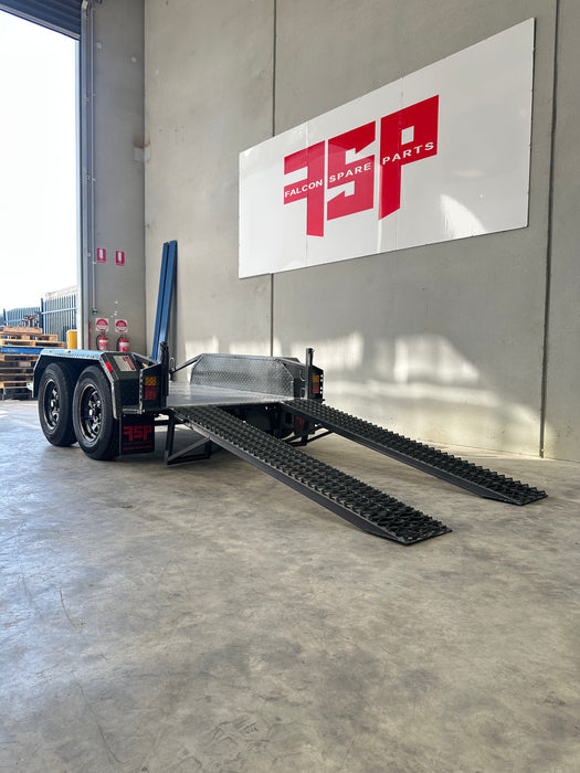 7x4 Scissor Lift Machinery Trailer - FSP Trailers and Parts
