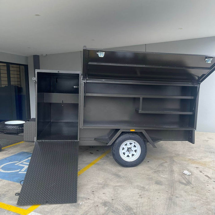 7x5 Lawn Mower Gardener Trailer - FSP Trailers and Parts