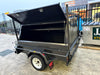 7x5 Tradesman Trailer Single Axle, 2 Pc Design, Side Doors, 750 KG - FSP Trailers and Parts
