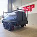 8x5 Tradesman Trailer with 2-Piece Slant Design & Side Doors - FSP Trailers and Parts