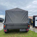 8x5 Box Trailer with 900mm Cage & Canvas Cover - FSP Trailers and Parts