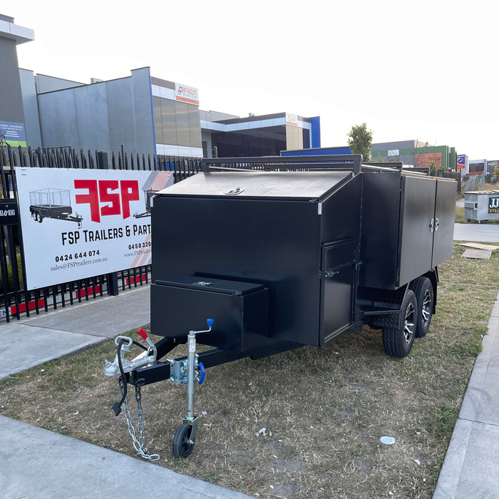 8x5 Lawn Mower Tandem Trailer - FSP Trailers and Parts