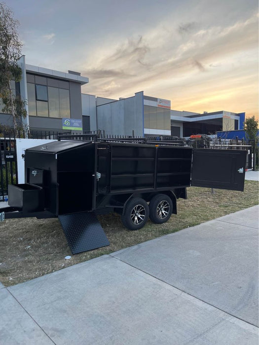 8x5 Lawn Mower Tandem Trailer - FSP Trailers and Parts