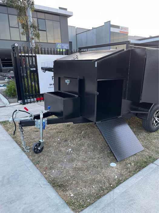 8x5 Lawn Mower Tandem Trailer - FSP Trailers and Parts