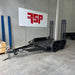 8x5 Scissor Lift/Plant & Equipment/Machinery/Excavator Trailer with Mesh Ramps - FSP Trailers and Parts