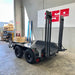 8x5 Scissor Lift/Plant & Equipment/Machinery/Excavator Trailer with Mesh Ramps - FSP Trailers and Parts