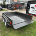8x5 Tandem Axle Box Trailer (Low Sides) - FSP Trailers and Parts