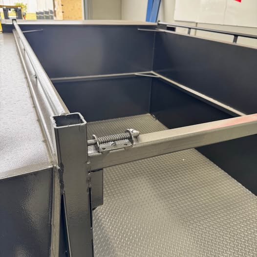 8x5 Tandem Lawn Mower Trailer With Mesh Ramp - FSP Trailers and Parts