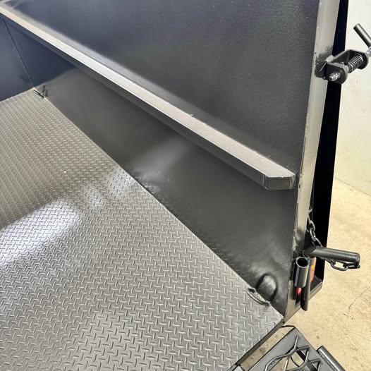8x5 Tandem Lawn Mower Trailer With Mesh Ramp - FSP Trailers and Parts