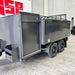 8x5 Tandem Lawn Mower Trailer With Mesh Ramp - FSP Trailers and Parts