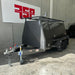 8x5 Tradesman Trailer Slant Sides with Compressor Box - FSP Trailers and Parts