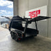 8x5 Tradesman Trailer Slant Sides with Compressor Box - FSP Trailers and Parts