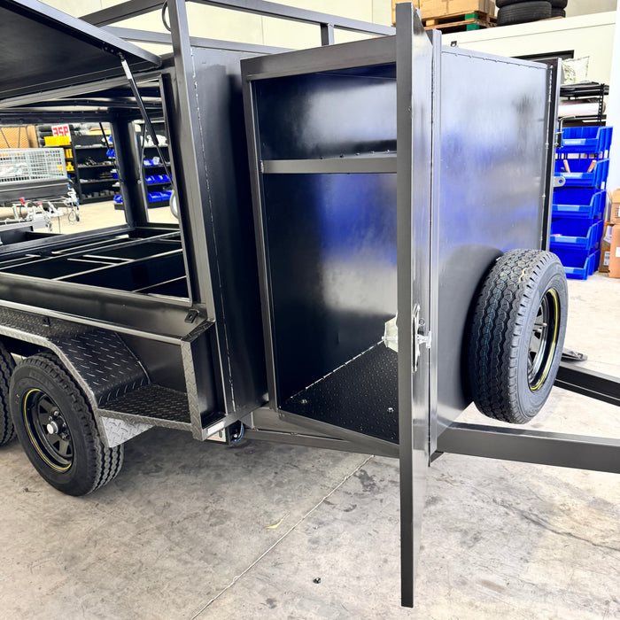 8x5 Tradesman Top Trailer with Drawers & Compressor Box