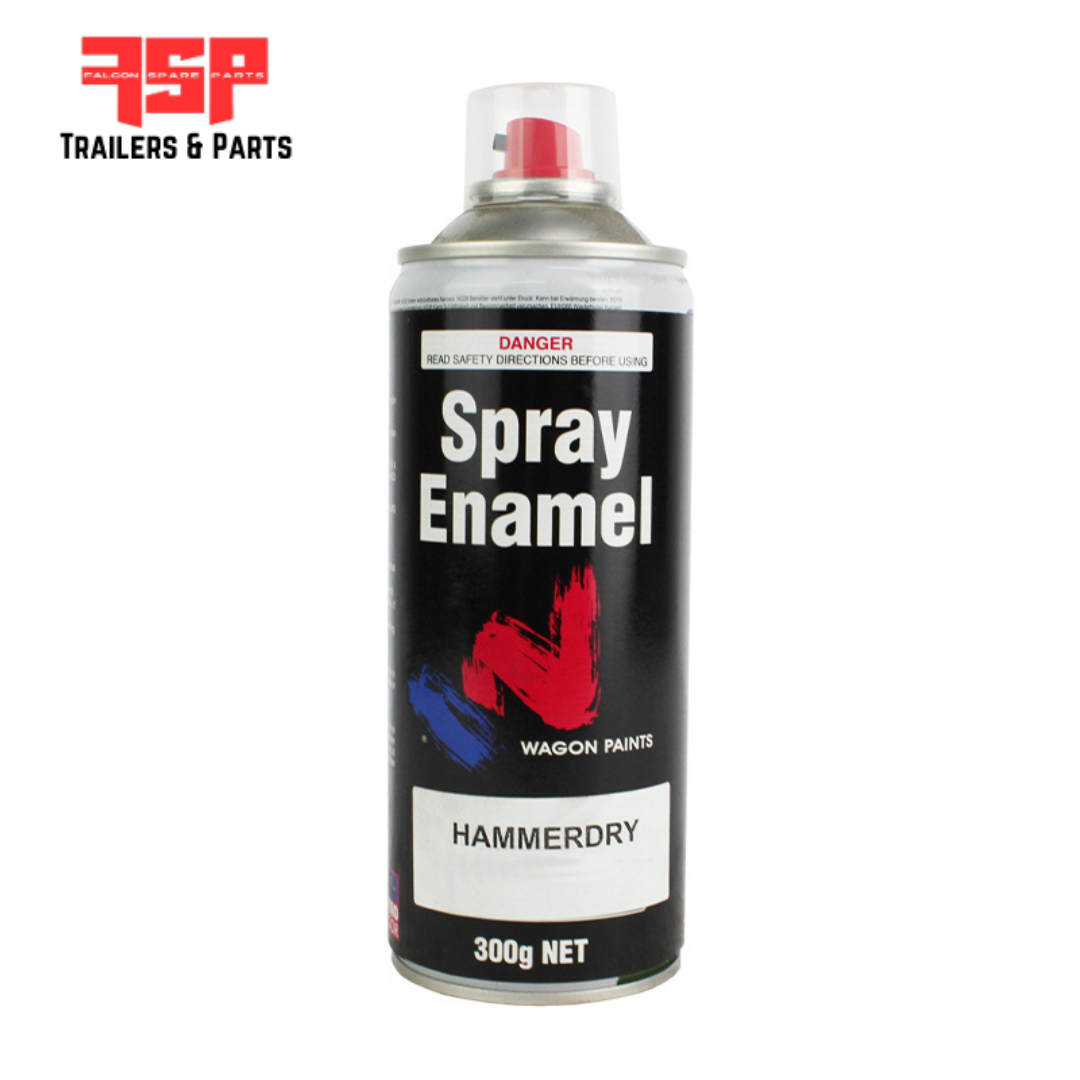 Hamertone Outback Black - Spray Can - FSP Trailers and Parts