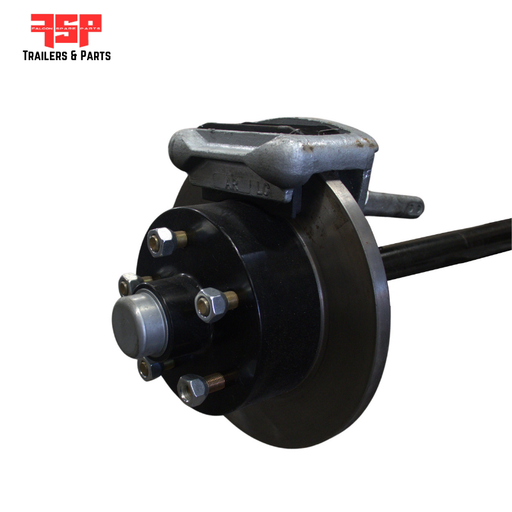 40mm Square Mechanical Braked Axle - FSP Trailers and Parts