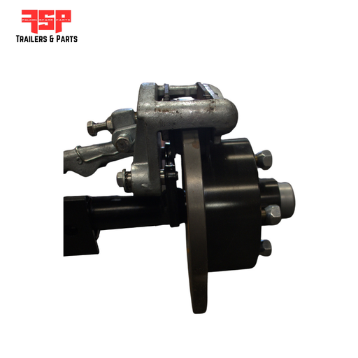 40mm Square Mechanical Drum Braked Axle