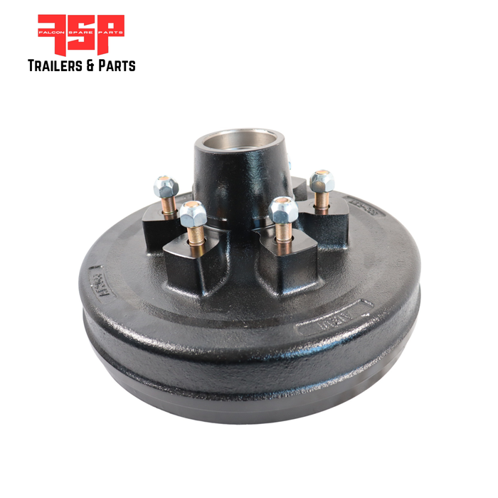 Drum 12" Landcruiser 6 Stud 2T bearings (JAPANESE BEARINGS) - FSP Trailers and Parts