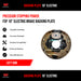Backing Plate 10" Electric (Left side) - FSP Trailers and Parts