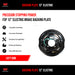Backing Plate 12" Electric (Left side) - FSP Trailers and Parts