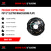 Backing Plate 12" Electric (Right side) - FSP Trailers and Parts