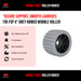 Wobble Grey Roller Ribbed - FSP Trailers and Parts