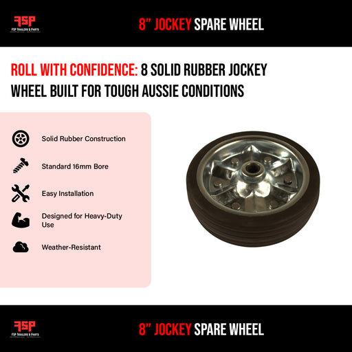 8" Jockey Spare Wheel