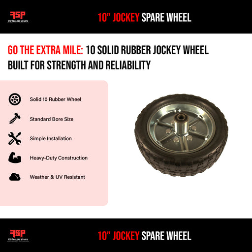 10" Jockey Spare Wheel