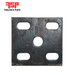 Fish Plates Natural 8mm  to suit 60mm Springs (Slotted Holes) ( Suits 1/2" U Bolts) - FSP Trailers and Parts