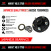 Hub 6" HQ 5 Stud Holden bearings (LM) (JAPANESE BEARINGS) - FSP Trailers and Parts