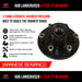 Hub Landcruiser 6 Stud 2T Bearings (JAPANESE BEARINGS) - FSP Trailers and Parts