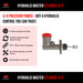 Hydraulic Master cylinder 3/4" - FSP Trailers and Parts