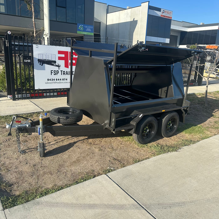 8x5 Tradesman Top Trailer with Full Drawers & Electric Locks