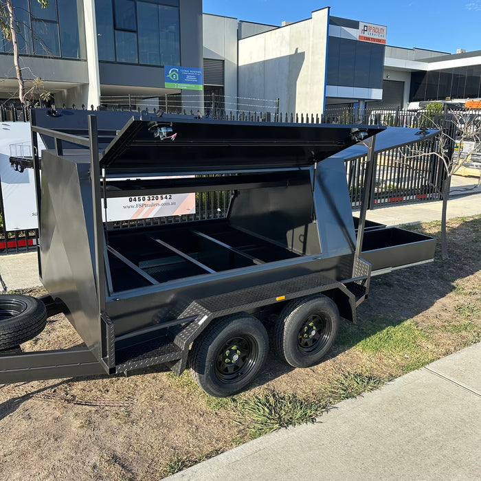 8x5 Tradesman Top Trailer with Full Drawers & Electric Locks