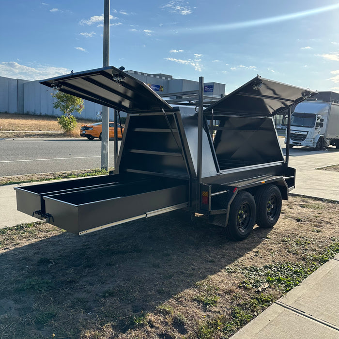 8x5 Tradesman Top Trailer with Full Drawers & Electric Locks