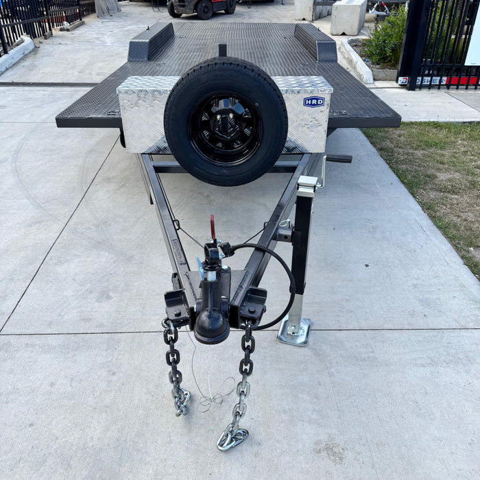 23'x6'6" Car Trailer Tri-Axle Semi Flat