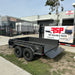 8x5 Tandem Axle Box Trailer