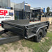 8x5 Tandem Axle Box Trailer