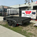 10x5 Tandem Axle Box Trailer