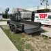 10x5 Tandem Axle Box Trailer