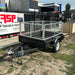 6x4 Box Trailer With 2ft High Cage