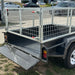 6x4 Box Trailer With 2ft High Cage
