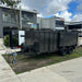 8x5 Lawn Mowing Tipper Tandem Trailer With 1600mm Wide Mower Box