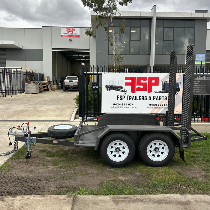 7x4 Scissor Lift Machinery Trailer