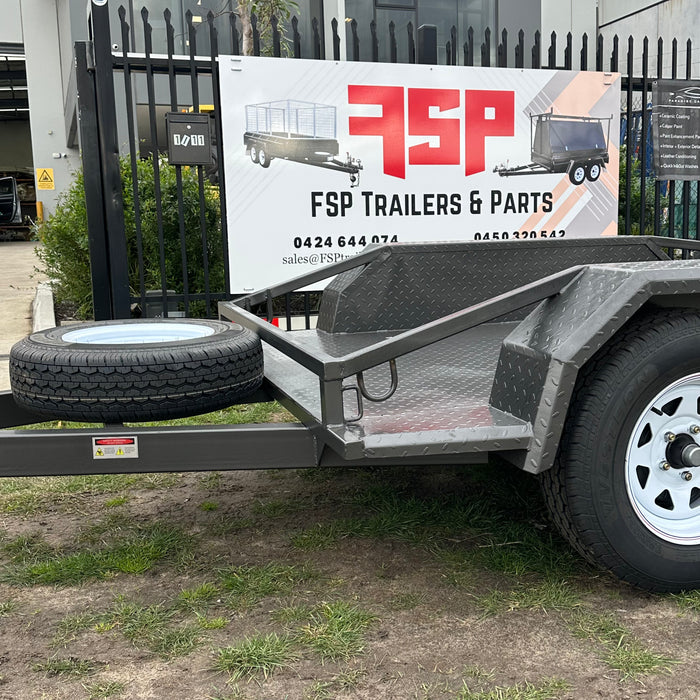 7x4 Scissor Lift Machinery Trailer