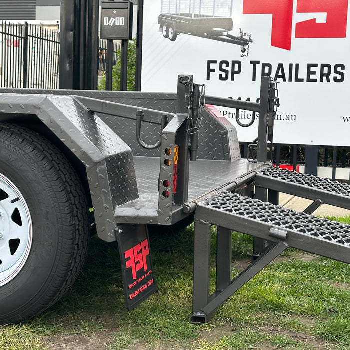 7x4 Scissor Lift Machinery Trailer