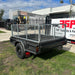 7x5 Box Trailer with 2ft High Cage
