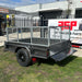 7x5 Box Trailer with 2ft High Cage