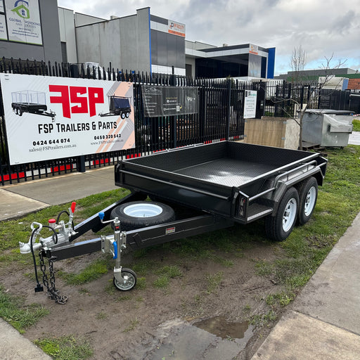 8x5 Tandem Axle Box Trailer (Low Sides)